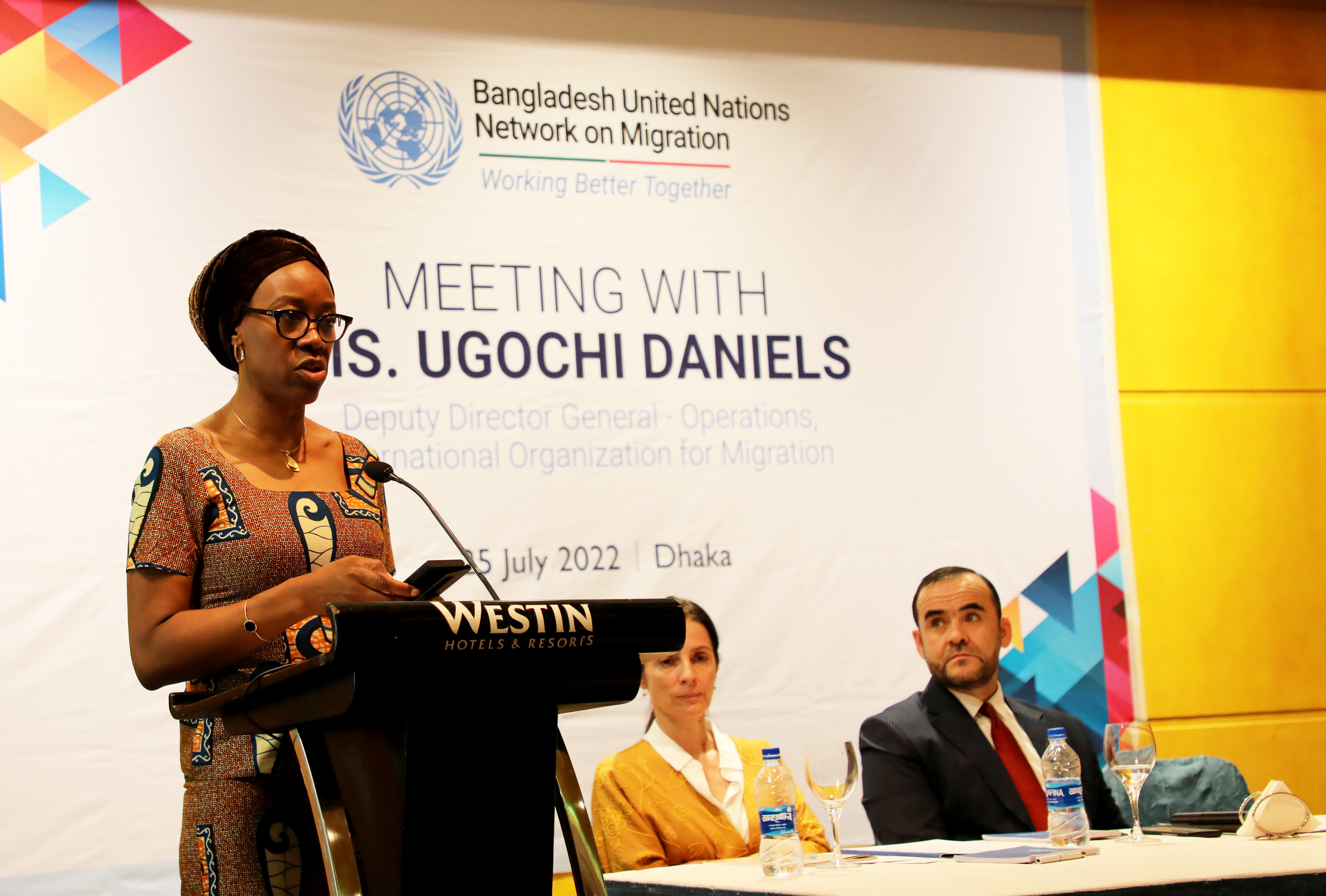 BDUNNM meeting with Ms. Ugochi Daniels