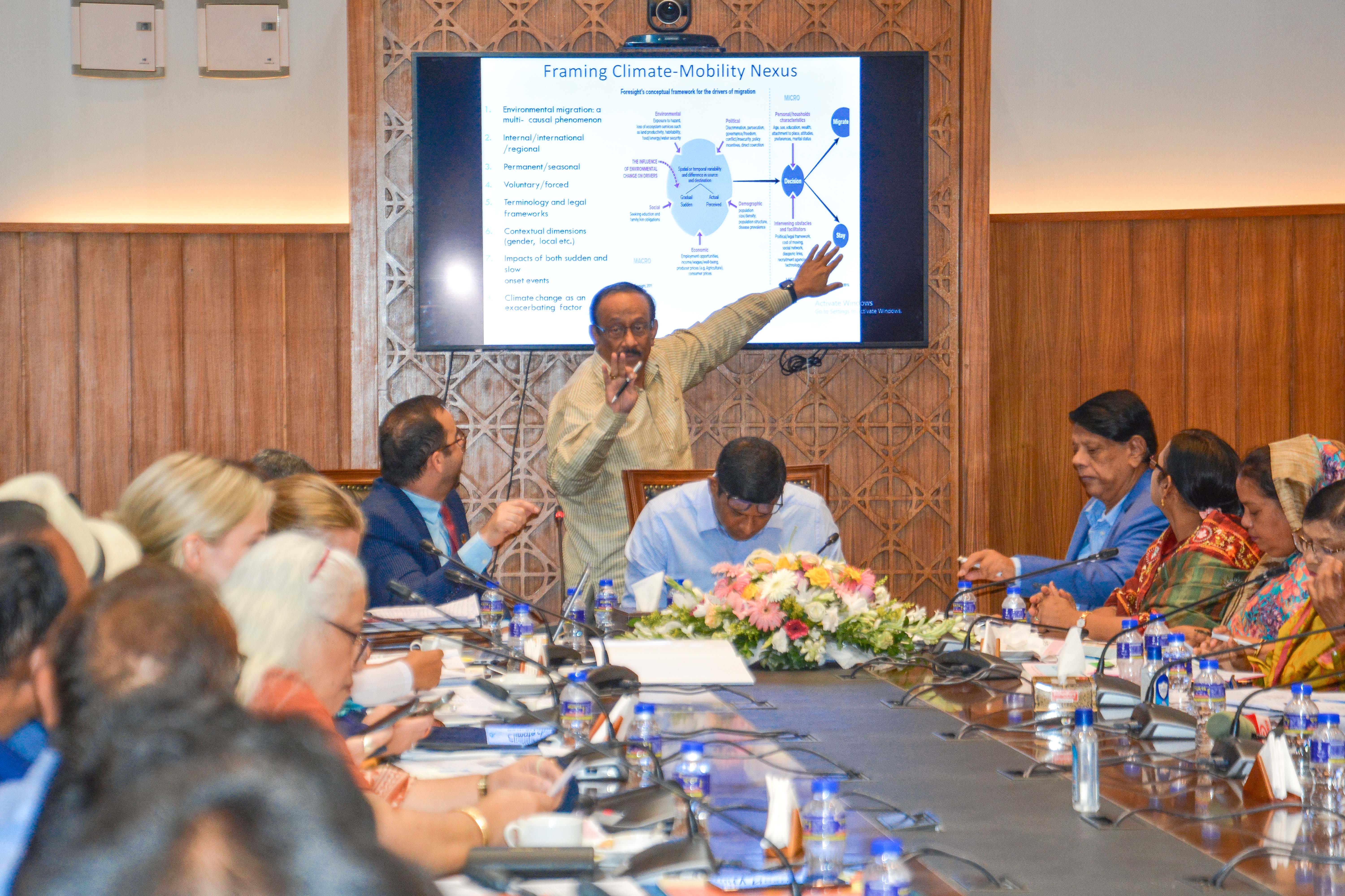 Professor Shahidul Huq, Senior Policy Advisor for IOM Bangladesh and Former Foreign Secretary 